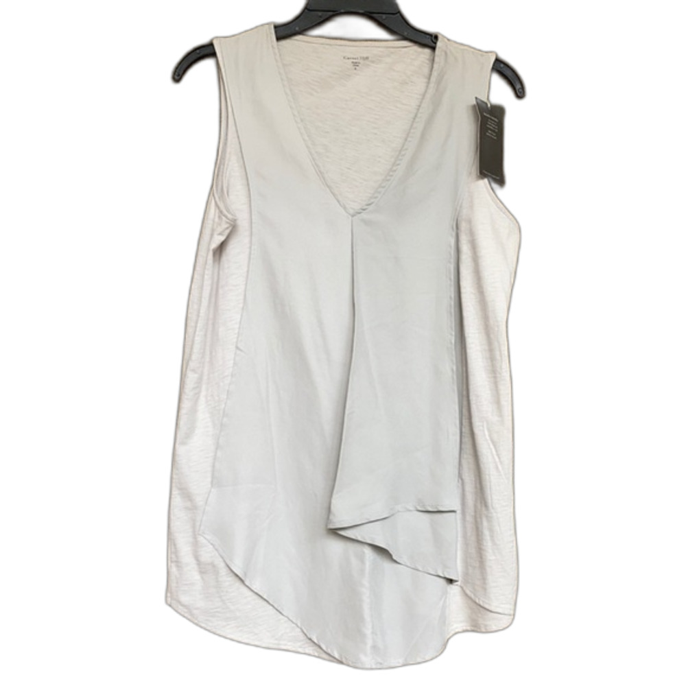 NWT Garnet Hill front drape tee shirt .